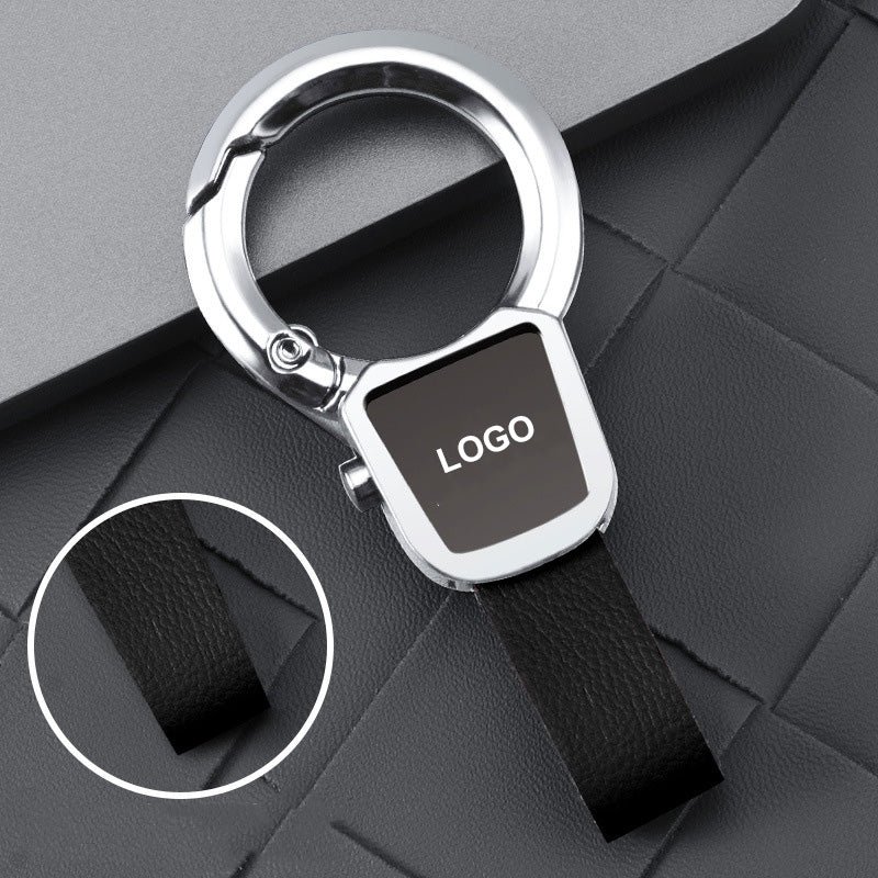 Nyckelring för bil i metall med clips