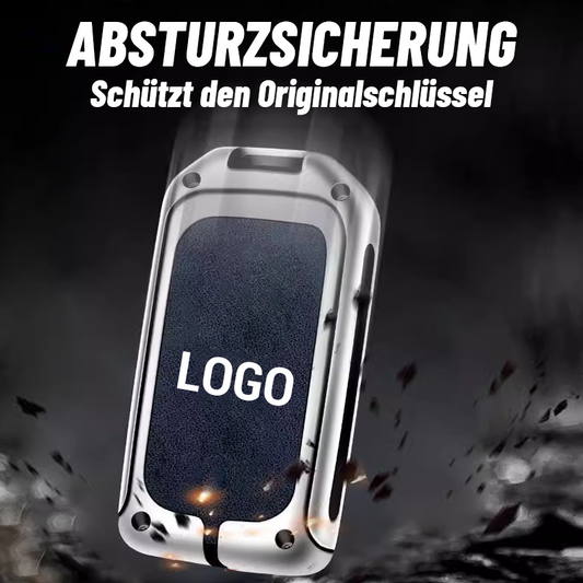 Nyckelring i läder för Honda