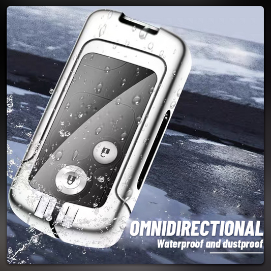 Nyckelring i läder för Kia