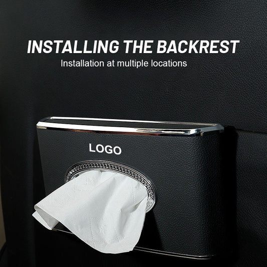 Mjukpapperslåda för solskydd i bil