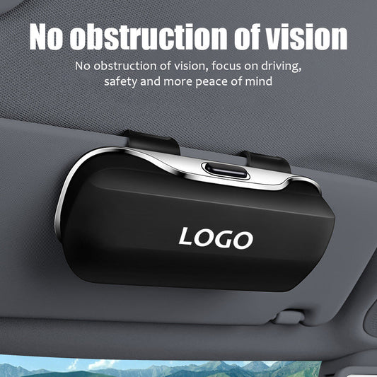 Multifunktionellt solglasögonfodral för bil