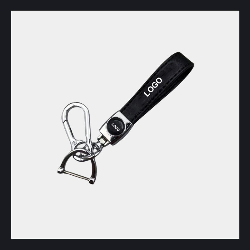 Nyckelring med logotyp i legering