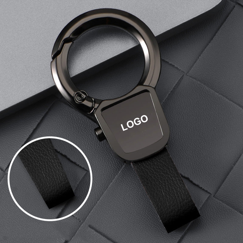 Nyckelring för bil i metall med clips