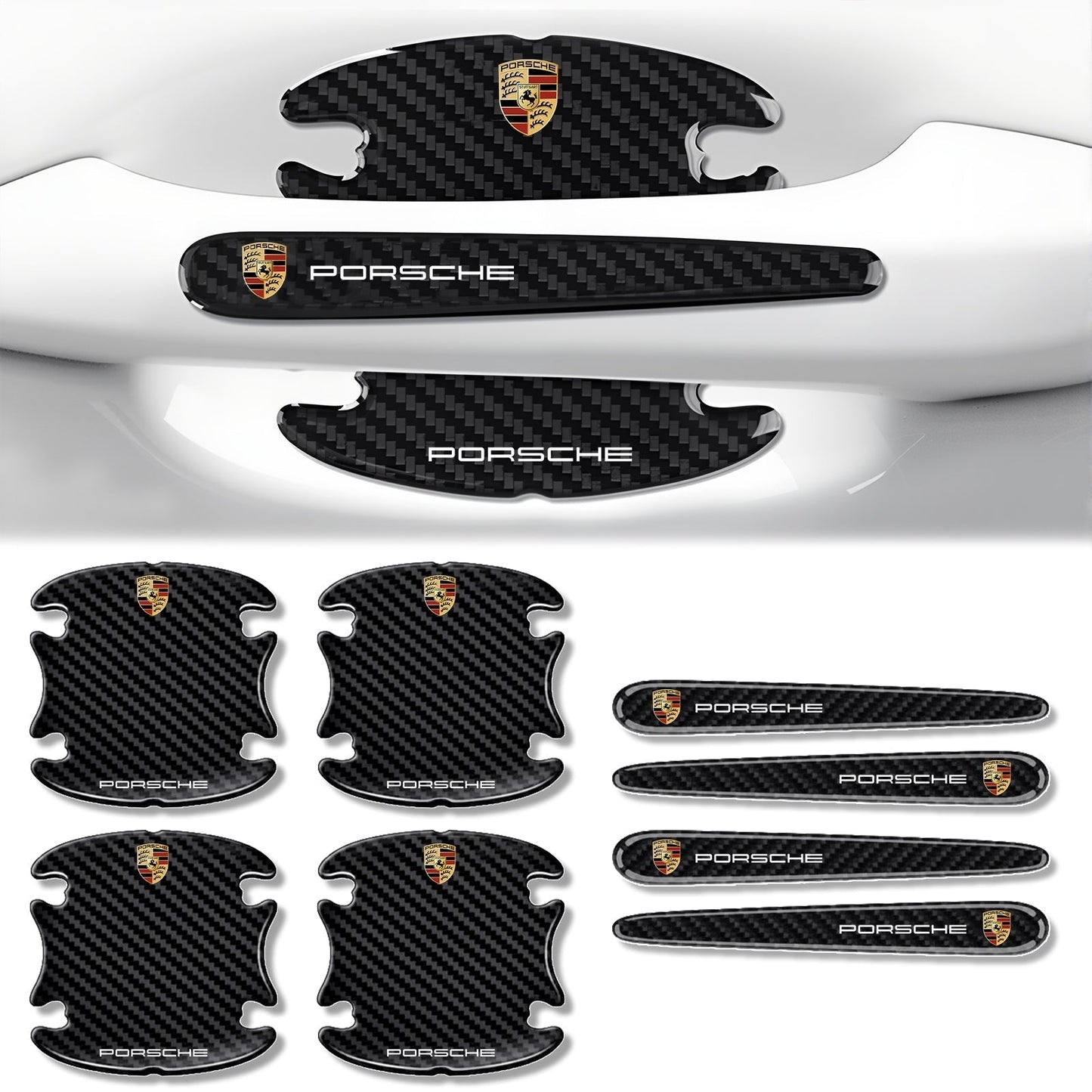 Repskydd för bilens dörrhandtag - osynligt lackskydd med stil