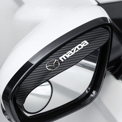 🔥Hett säljande🔥 Bilbackspegel Liten rund spegel Regnögonbryn (2 ST)