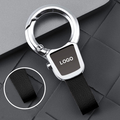 Nyckelring för bil i metall med clips