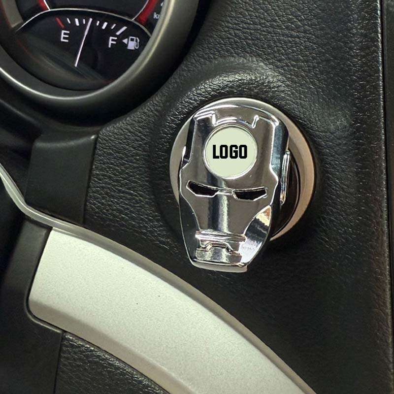 Premium metallhölje för tryck-och-startknapp | Hero Edition