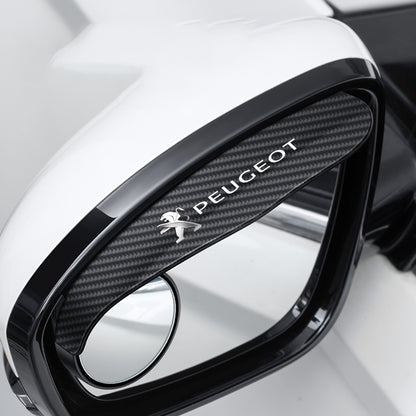 🔥Hett säljande🔥 Bilbackspegel Liten rund spegel Regnögonbryn (2 ST)