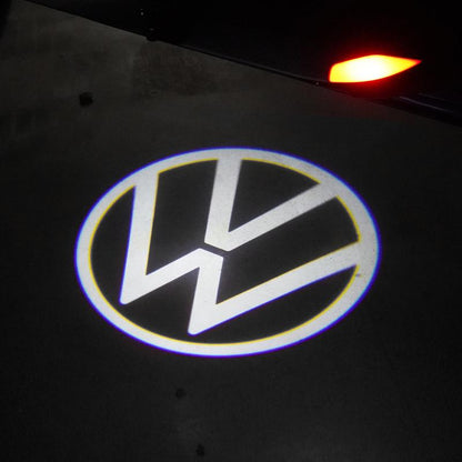 Trådlösa LED-projektorlampor för bildörra