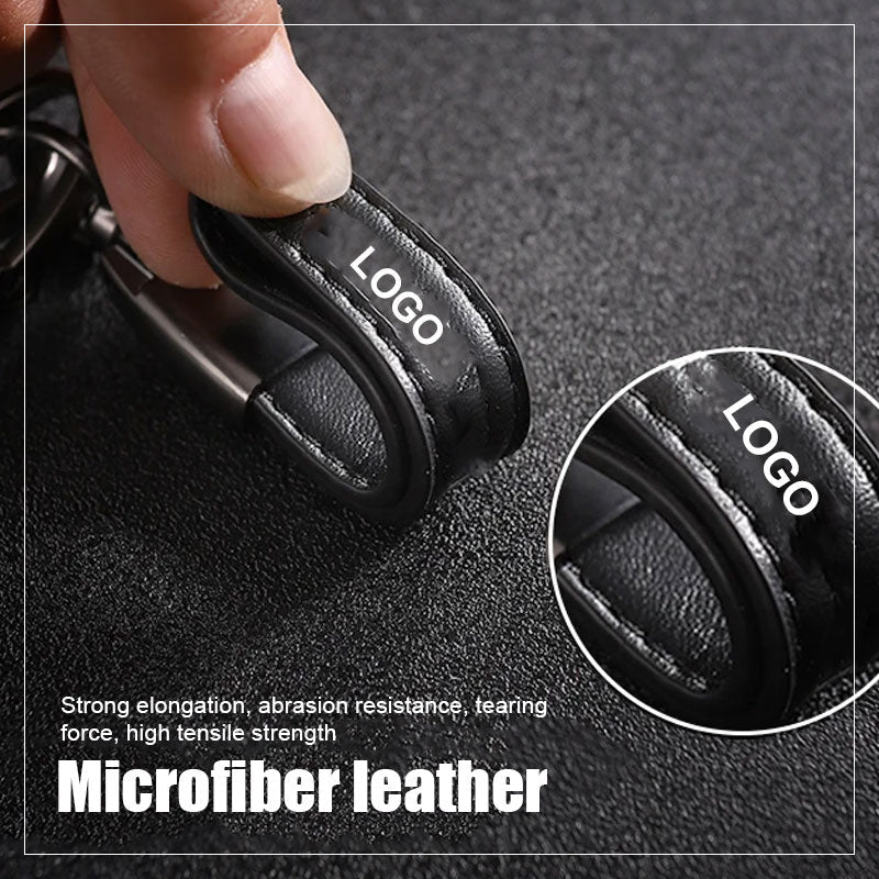 Nyckelring med logotyp i legering