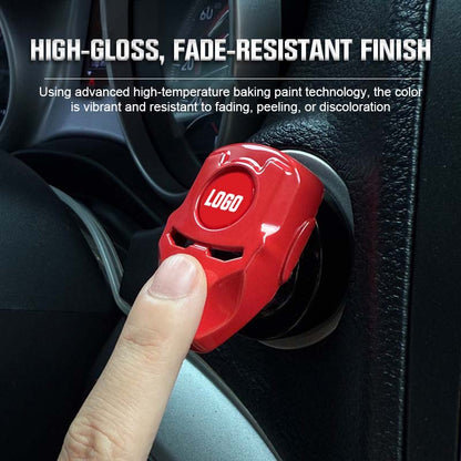 Premium metallhölje för tryck-och-startknapp | Hero Edition