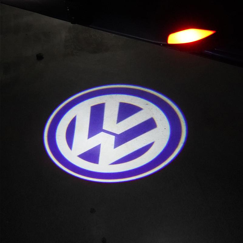 Trådlösa LED-projektorlampor för bildörra