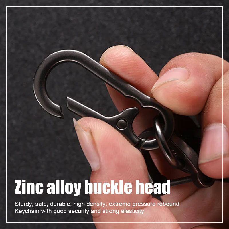 Nyckelring med logotyp i legering