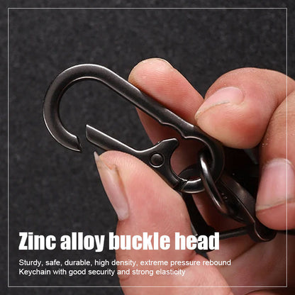 Nyckelring med logotyp i legering