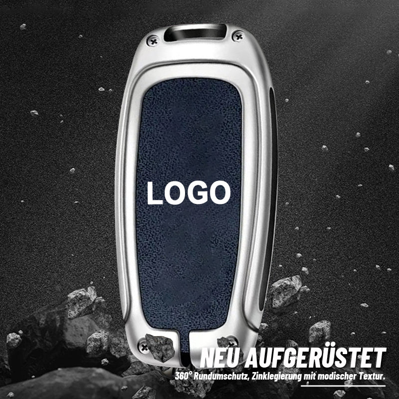 Nyckelring i läder för Audi