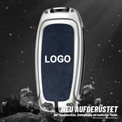 Nyckelring i läder för Audi