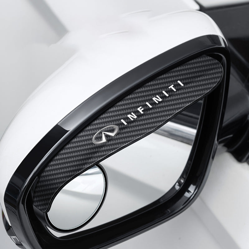 🔥Hett säljande🔥 Bilbackspegel Liten rund spegel Regnögonbryn (2 ST)