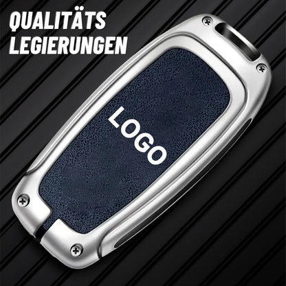 Nyckelring i läder för Audi