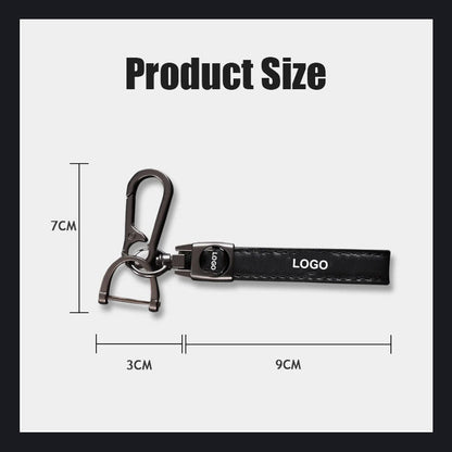 Nyckelring med logotyp i legering