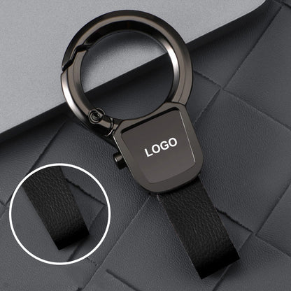 Nyckelring för bil i metall med clips