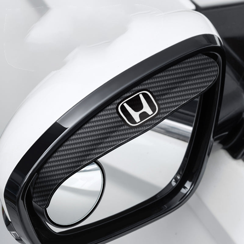 🔥Hett säljande🔥 Bilbackspegel Liten rund spegel Regnögonbryn (2 ST)