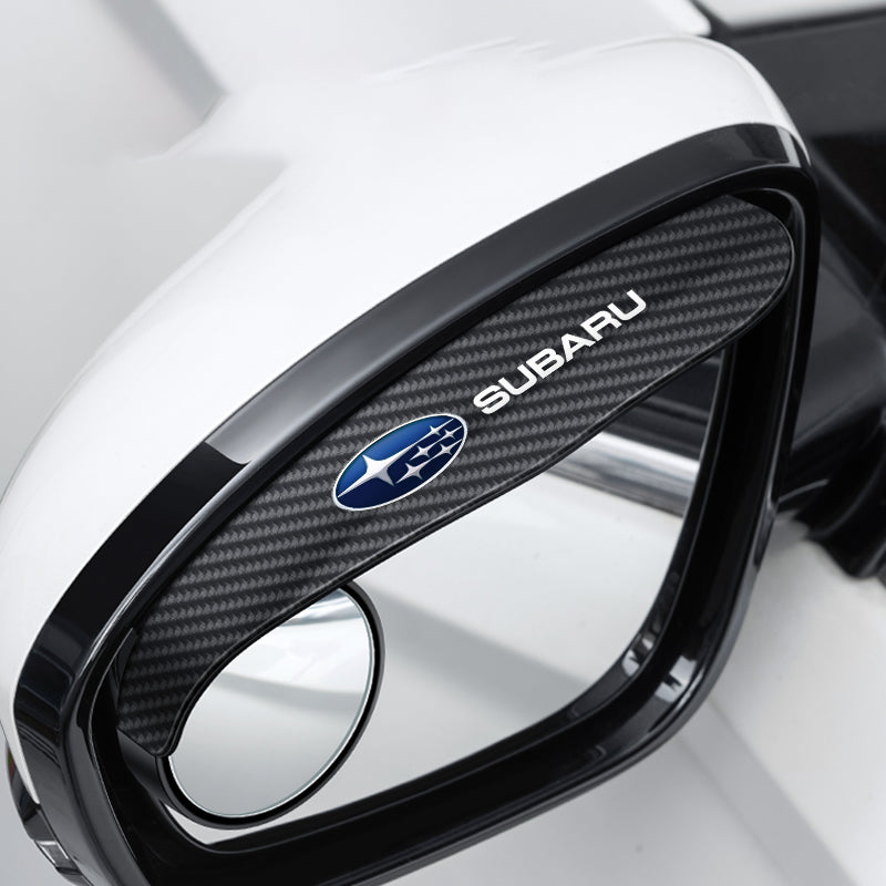 🔥Hett säljande🔥 Bilbackspegel Liten rund spegel Regnögonbryn (2 ST)