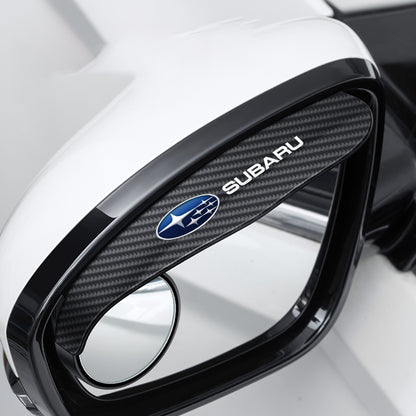 🔥Hett säljande🔥 Bilbackspegel Liten rund spegel Regnögonbryn (2 ST)