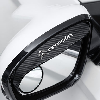 🔥Hett säljande🔥 Bilbackspegel Liten rund spegel Regnögonbryn (2 ST)