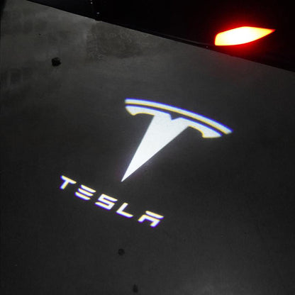 Trådlösa LED-projektorlampor för bildörra