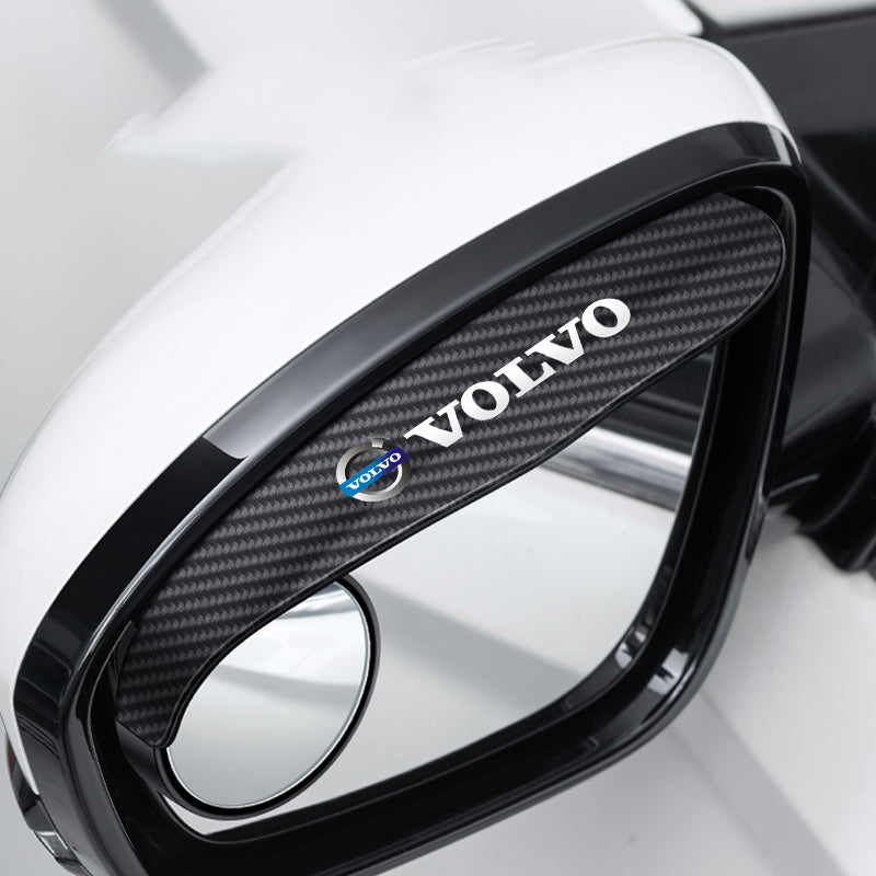 🔥Hett säljande🔥 Bilbackspegel Liten rund spegel Regnögonbryn (2 ST)