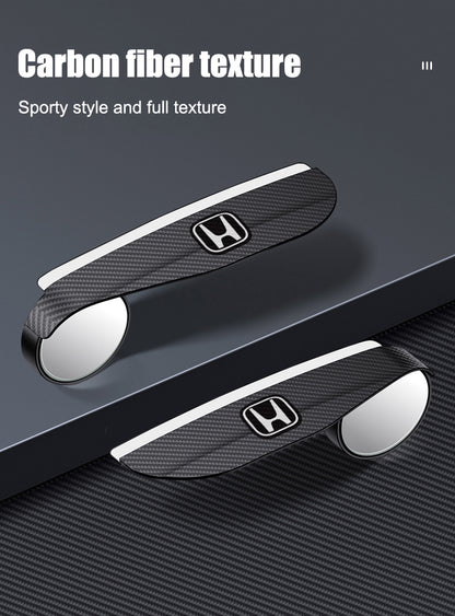 🔥Hett säljande🔥 Bilbackspegel Liten rund spegel Regnögonbryn (2 ST)