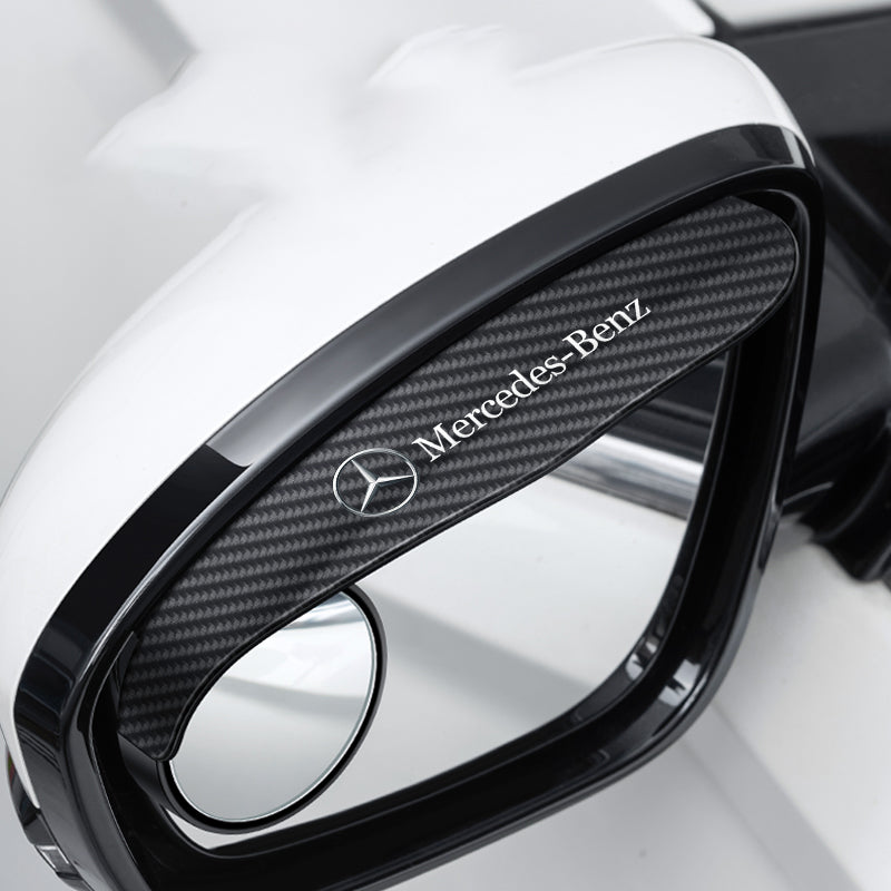 🔥Hett säljande🔥 Bilbackspegel Liten rund spegel Regnögonbryn (2 ST)