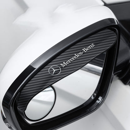 🔥Hett säljande🔥 Bilbackspegel Liten rund spegel Regnögonbryn (2 ST)